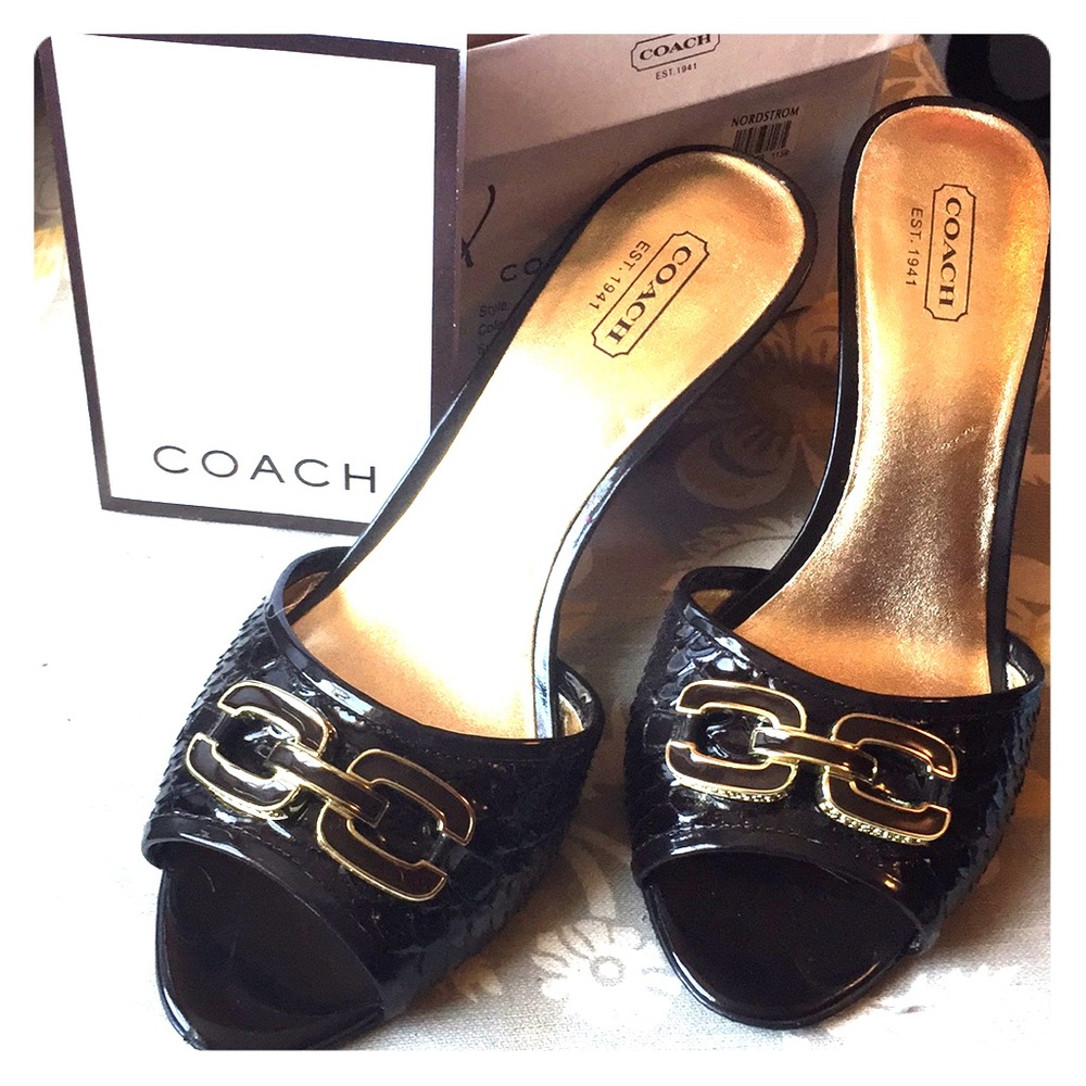 Coach Summer Dress Heels